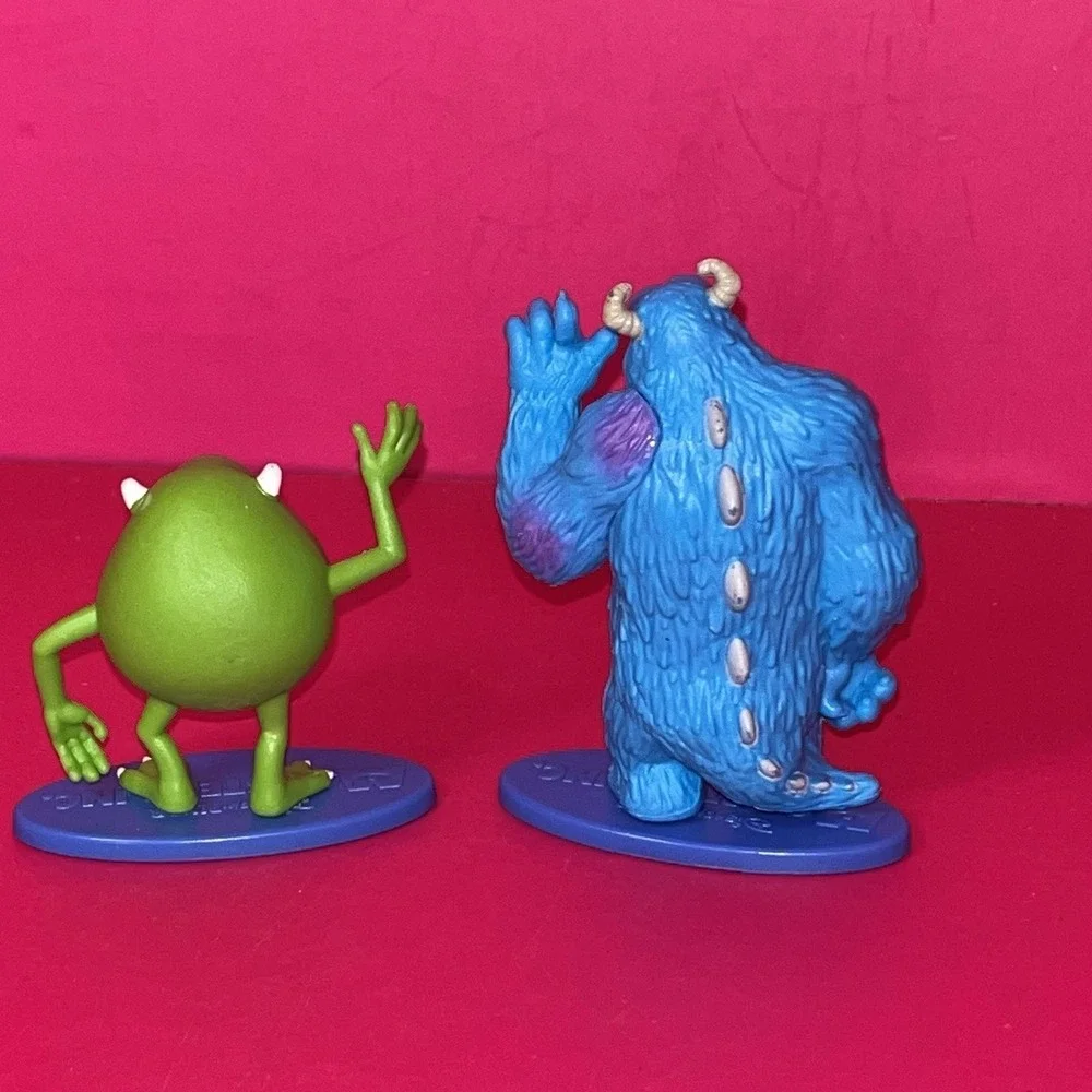 Disney Sulley and Mike Wazowski Monsters Inc Toy Figures Cake Toppers‎